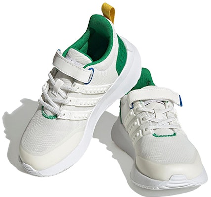 (Grade School) LEGO x adidas Racer TR21 'White Green' HQ1315 Lookbook (Grade School) LEGO x adidas Racer TR21 'White Green' HQ1315