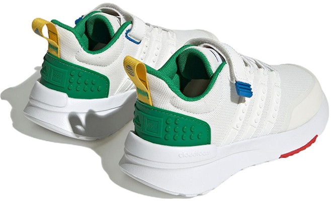 (Grade School) LEGO x adidas Racer TR21 'White Green' HQ1315 Shop (Grade School) LEGO x adidas Racer TR21 'White Green' HQ1315