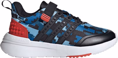 (Grade School) LEGO x adidas Racer TR21 EL Little Kid 'Blue Digi Camo' IG0569 (Grade School) LEGO x adidas Racer TR21 EL Little Kid 'Blue Digi Camo' IG0569