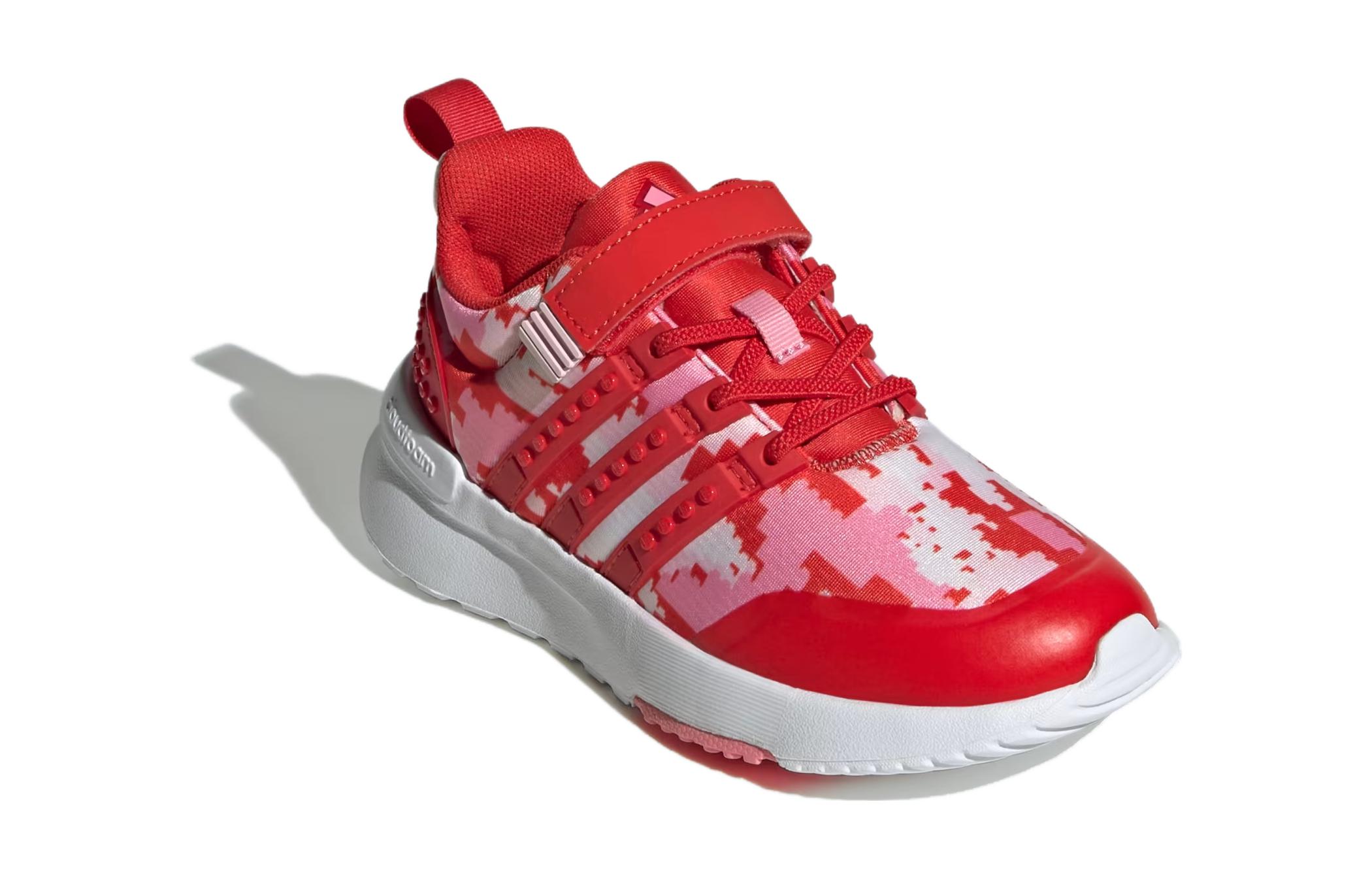 Lookbook GS レゴxアディダス Racer TR21 EL キッズ 赤デジカモ IG0568
