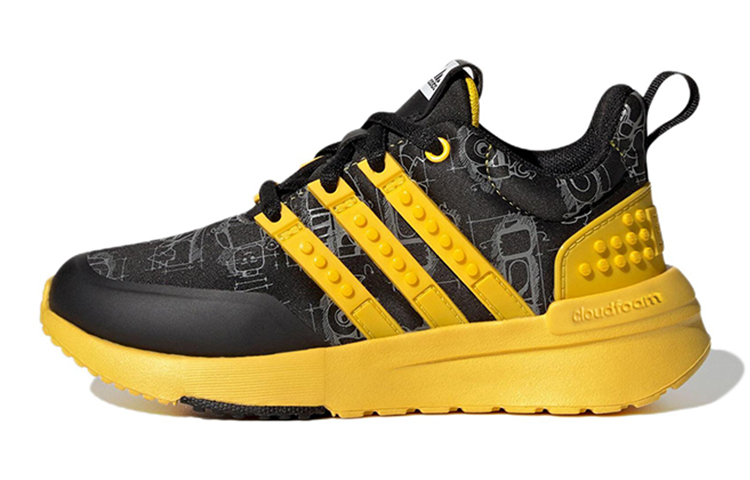 (Grade School) LEGO x adidas Racer TR 'Black Equipment Yellow' GX1997