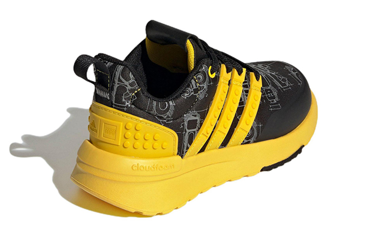 Shop 年級學校 LEGO x adidas Racer TR '黑色設備黃' GX1997