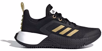 (Grade School) LEGO x adidas Sport 'Black Gold Metallic' FY8444 (Grade School) LEGO x adidas Sport 'Black Gold Metallic' FY8444