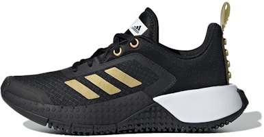 (Grade School) LEGO x adidas Sport 'Black Gold Metallic' FY8444 (Grade School) LEGO x adidas Sport 'Black Gold Metallic' FY8444