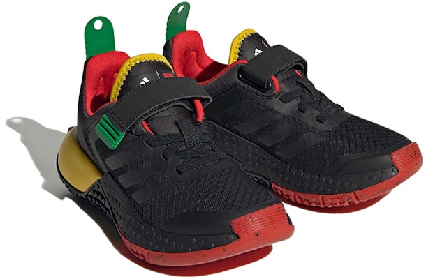 (Grade School) LEGO x adidas Sport DNA Niño Pequeño 'Negro Rojo' HQ1311 Lookbook (Grade School) LEGO x adidas Sport DNA Niño Pequeño 'Negro Rojo' HQ1311