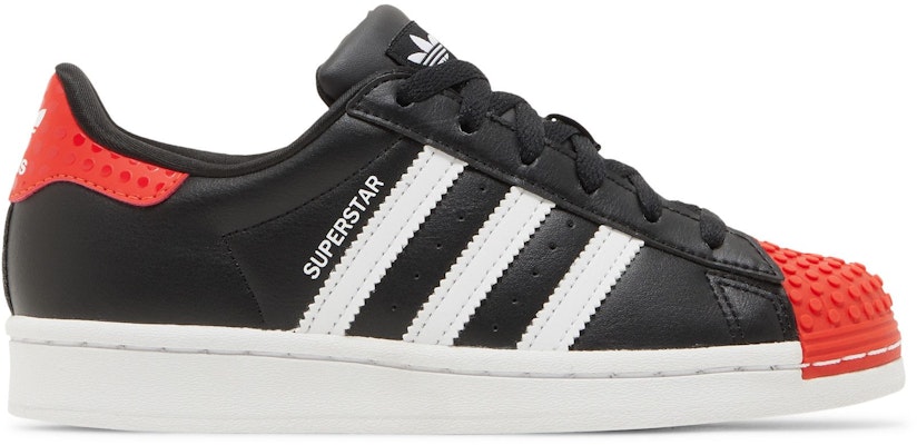 (Grade School) LEGO x adidas Superstar ''Zwart Rood'' GX3382 Buy (Grade School) LEGO x adidas Superstar ''Zwart Rood'' GX3382