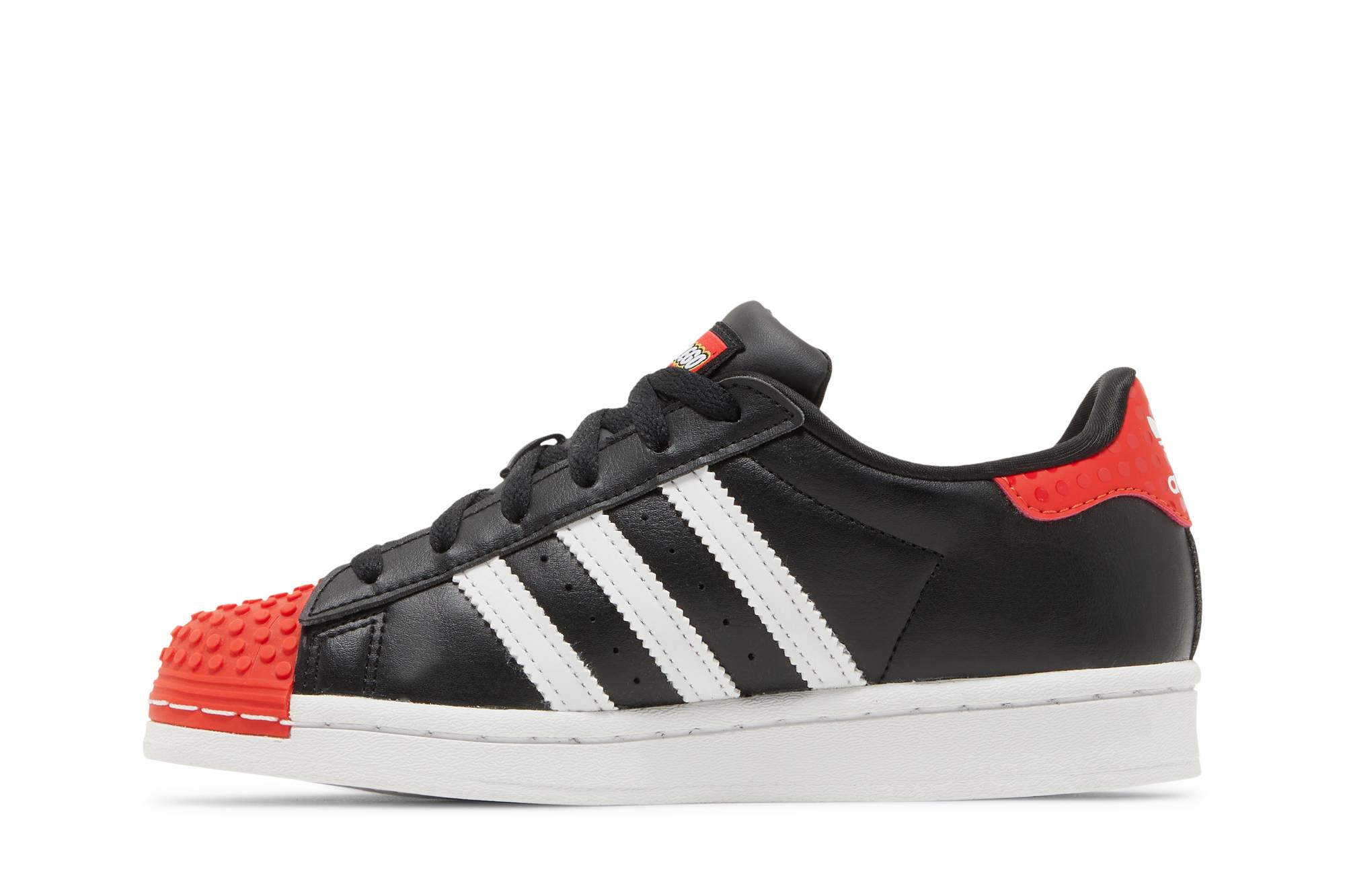 (GS) LEGO adidas Superstar 'Core Black Red' 圖 3