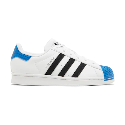 (GS) LEGO adidas Superstar 'White Shock Blue'