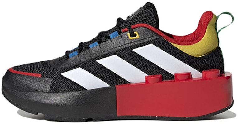 (Grade School) LEGO x adidas Tech Runner 'Black Red' HP5882 Buy (Grade School) LEGO x adidas Tech Runner 'Black Red' HP5882