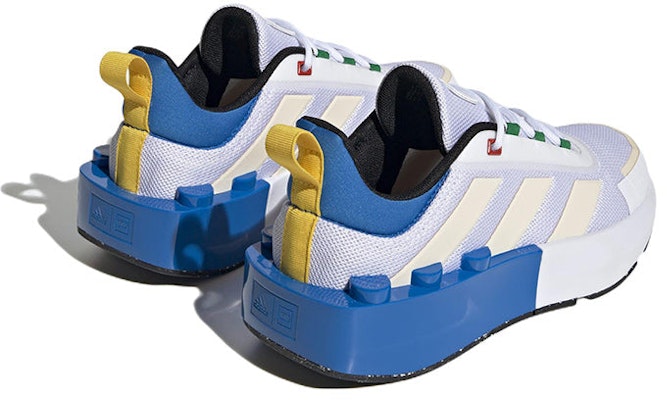(Grade School) LEGO x adidas Tech Runner 'White Shock Blue' HP5883 Shop (Grade School) LEGO x adidas Tech Runner 'White Shock Blue' HP5883