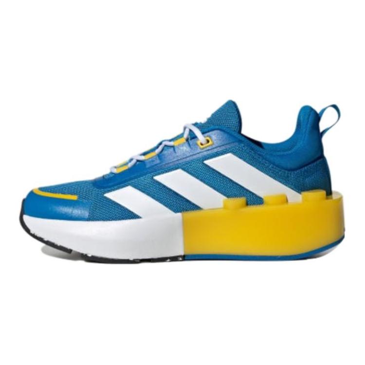 (Grade School) LEGO x adidas Tech Runner Big Kid 'Shock Blue Equipment Yellow' IG2884