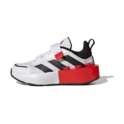 (GS) LEGO adidas Tech RNNR Little Kid 'White Black Red'