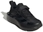Lookbook (Kanak-Kanak) LEGO x adidas Tech Runner Kecil 'Triple Black' ID9529