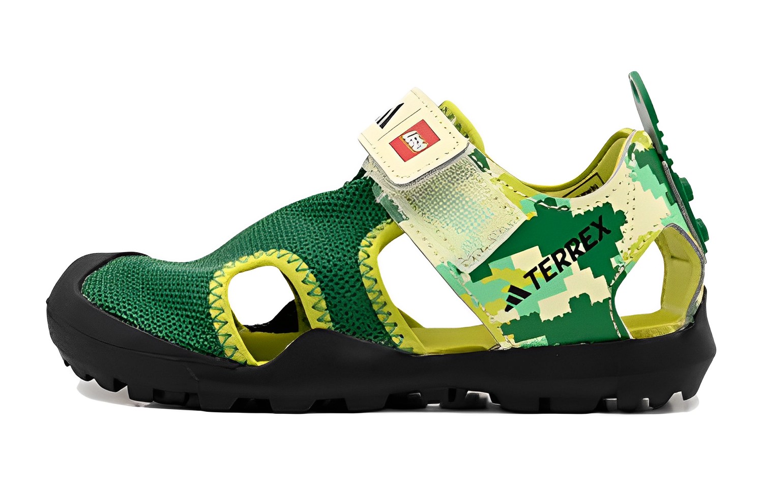 (Grade School) LEGO x adidas Terrex Captain Toey 'Core Green Glow' HQ5847