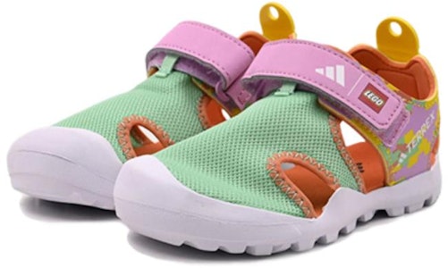 (大童) LEGO x 阿迪达斯 Terrex Captain Toey '绿光兰花' HQ5848 Lookbook (大童) LEGO x 阿迪达斯 Terrex Captain Toey '绿光兰花' HQ5848