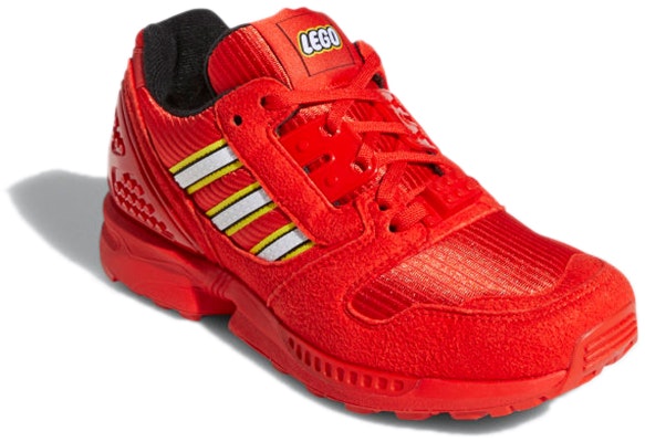 学童款 乐高 x 阿迪达斯 ZX 8000 J '活力红色系列' GZ8214 Lookbook 学童款 乐高 x 阿迪达斯 ZX 8000 J '活力红色系列' GZ8214