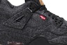 Order (Grade School) Levi's x Air Jordan 4 Retro 'Black Denim' (Levi's Tag) AQ9103-001