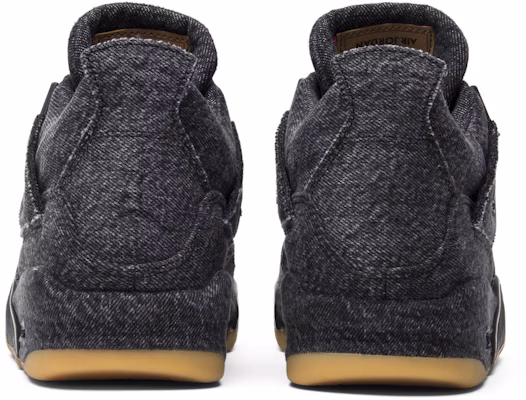 (Grade School) Levi's x Air Jordan 4 Retro 'Black Denim' (Levi's Tag) AQ9103-001 Details for (Grade School) Levi's x Air Jordan 4 Retro 'Black Denim' (Levi's Tag) AQ9103-001