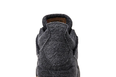 (Grade School) Levi's x Air Jordan 4 Retro 'Black Denim' (Levi's Tag) AQ9103-001