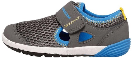 (Grade School) Merrell Bare Steps H2O Little Kid 'Grey Royal' ML265727 (Grade School) Merrell Bare Steps H2O Little Kid 'Grey Royal' ML265727
