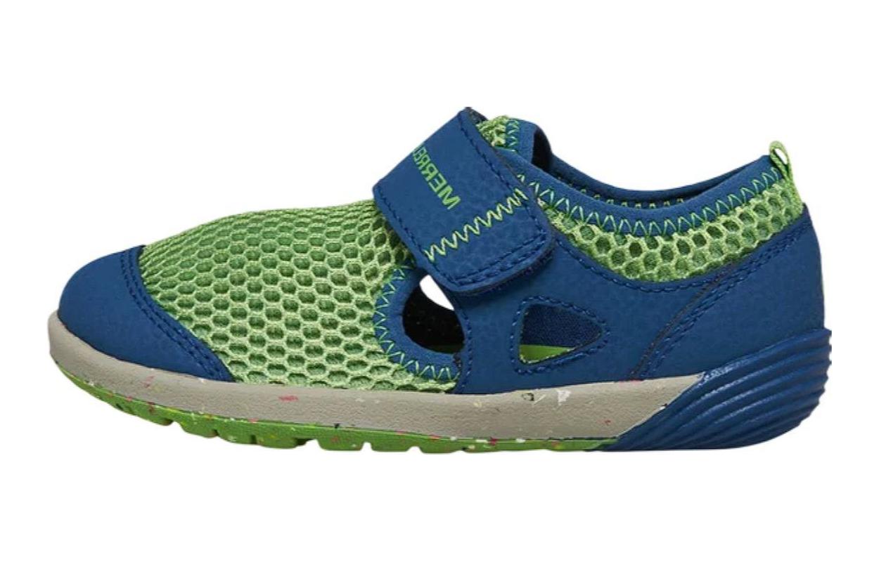 (Grade School) Merrell Bare Steps H2O Little Kid 'Dark Blue Green' ML266801