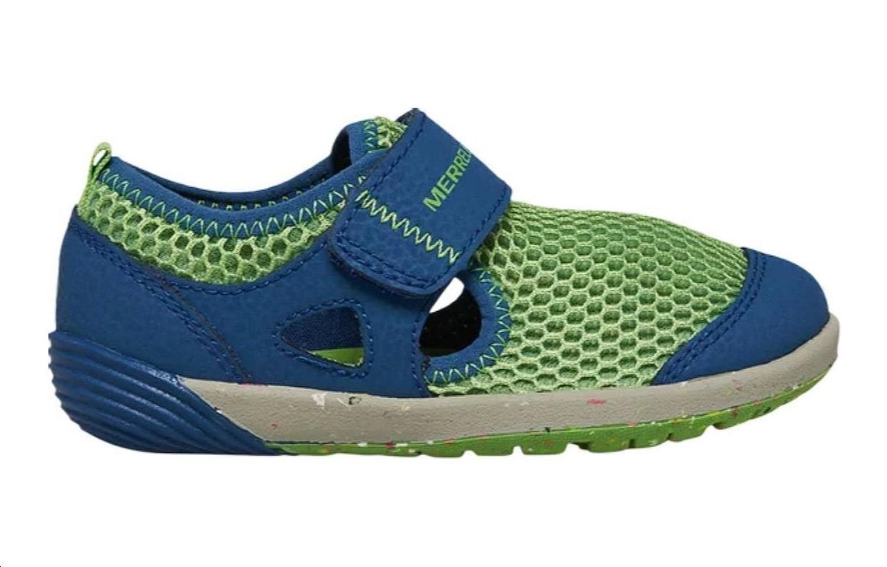 Order (Maternelle) Merrell Bare Steps H2O Enfant ''Bleu Foncé Vert'' ML266801
