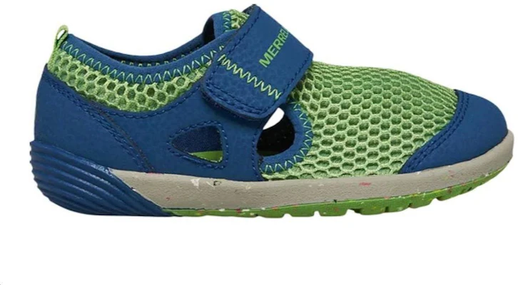 (Maternelle) Merrell Bare Steps H2O Enfant ''Bleu Foncé Vert'' ML266801 Order (Maternelle) Merrell Bare Steps H2O Enfant ''Bleu Foncé Vert'' ML266801