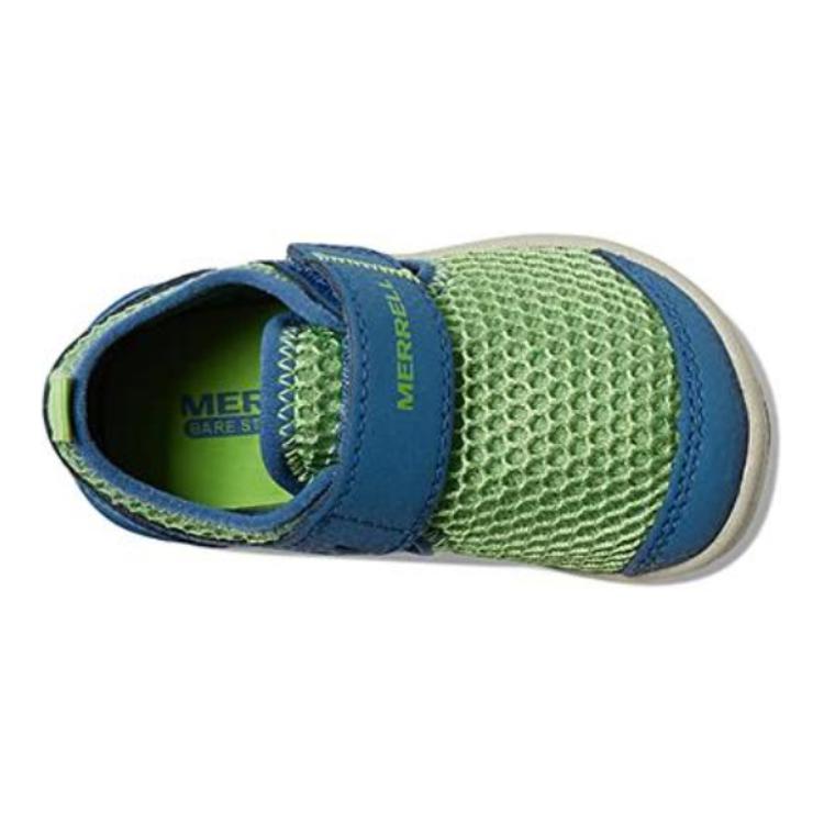 Shop (Maternelle) Merrell Bare Steps H2O Enfant ''Bleu Foncé Vert'' ML266801
