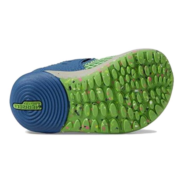 Details for (Maternelle) Merrell Bare Steps H2O Enfant ''Bleu Foncé Vert'' ML266801