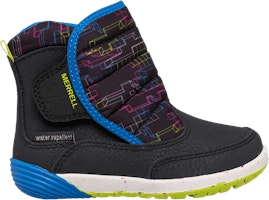 (Grade School) Merrell Bare Steps Puffer Little Kid 'Carbon Multi-Color' ML266279 (Grade School) Merrell Bare Steps Puffer Little Kid 'Carbon Multi-Color' ML266279