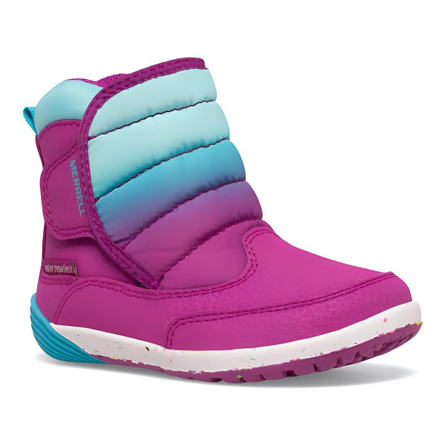 Lookbook Merrell Bare Steps Puffer Kinder ''Berry Turquoise'' (Grade School). ML166281