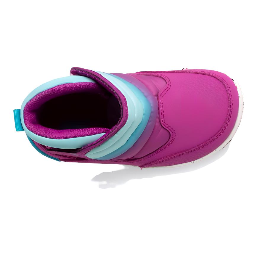 Shop Merrell Bare Steps Puffer Kinder ''Berry Turquoise'' (Grade School). ML166281
