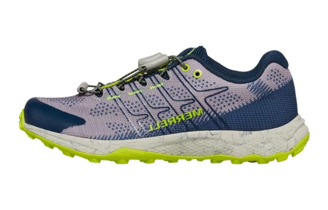 (Grade School) Merrell Moab Flight Low A/C Big Kid 'Navy Citron' MK266772