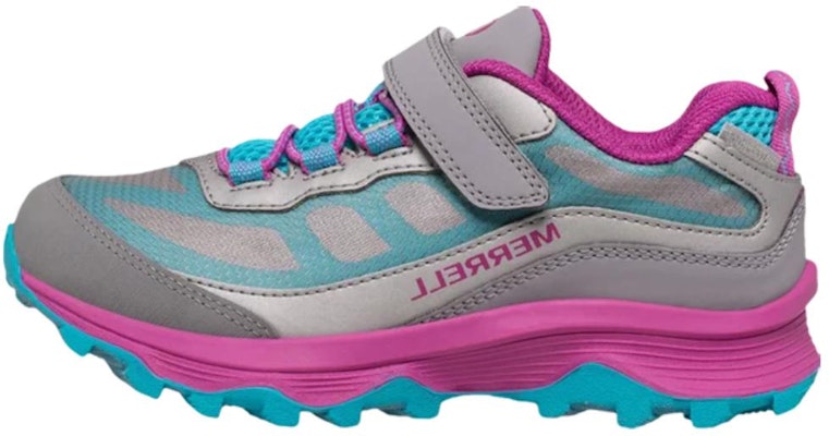 (Grade School) Merrell Moab Speed Low AC Big Kid 'Grey Turquoise Berry' MK165211 Buy (Grade School) Merrell Moab Speed Low AC Big Kid 'Grey Turquoise Berry' MK165211