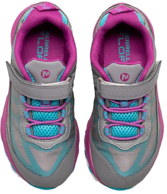 Merrell Moab Speed Low AC Bambini Grandi ''Grigio Turchese Berry''. MK165211 Lookbook Merrell Moab Speed Low AC Bambini Grandi ''Grigio Turchese Berry''. MK165211