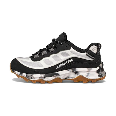 (GS) Merrell Moab Speed Low Big Kid 'Black White Gum'
