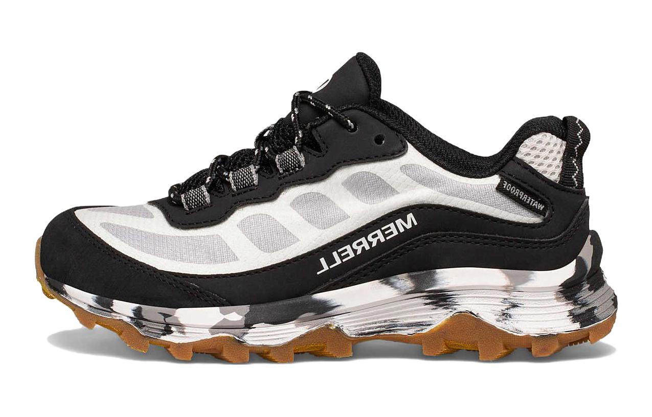 (Grade School) Merrell Moab Speed Low Big Kid 'Black White Gum' MK266260