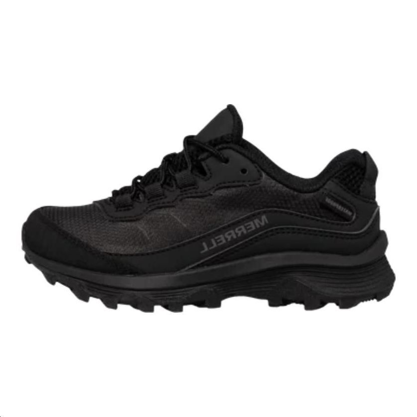 (Grade School) Merrell Moab Speed Low Big Kid 'Triple Black' MK265866