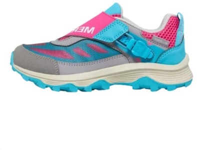 (Grade Sekolah) Merrell Moab Speed Low ZipTrek Kanak-Kanak 'Kelabu Turquoise Berry' MK167218 Buy (Grade Sekolah) Merrell Moab Speed Low ZipTrek Kanak-Kanak 'Kelabu Turquoise Berry' MK167218