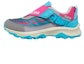Buy (Grade Sekolah) Merrell Moab Speed Low ZipTrek Kanak-Kanak 'Kelabu Turquoise Berry' MK167218