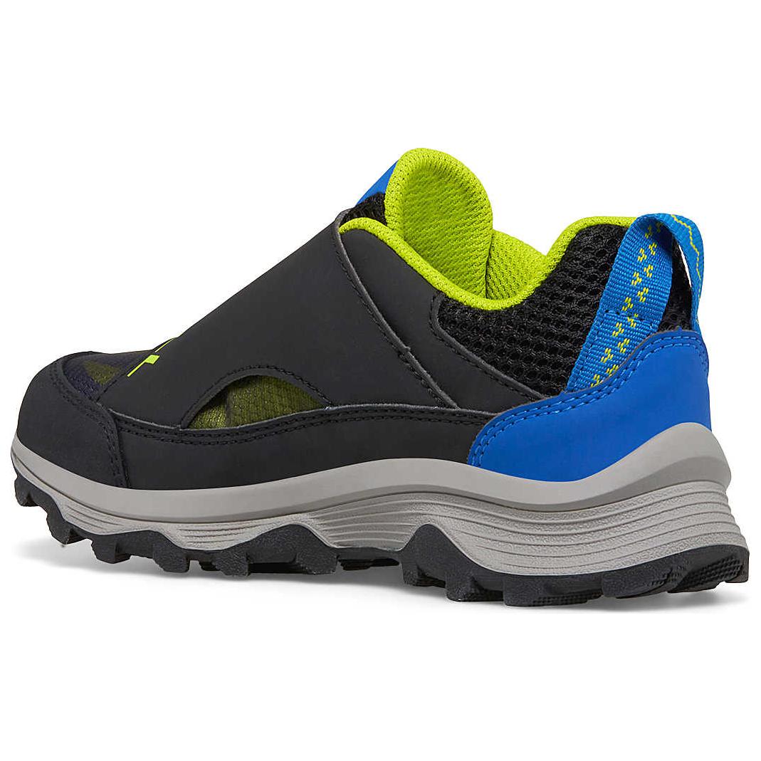 Shop (Grade School) Merrell Moab Speed Low ZipTrek Big Kid ''Lime Blauw'' MK267174