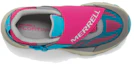 Shop Merrell Moab Speed Low ZipTrek Big Kid ''Grijs Turquoise Bes'' (Kinderen Grade School) MK167218