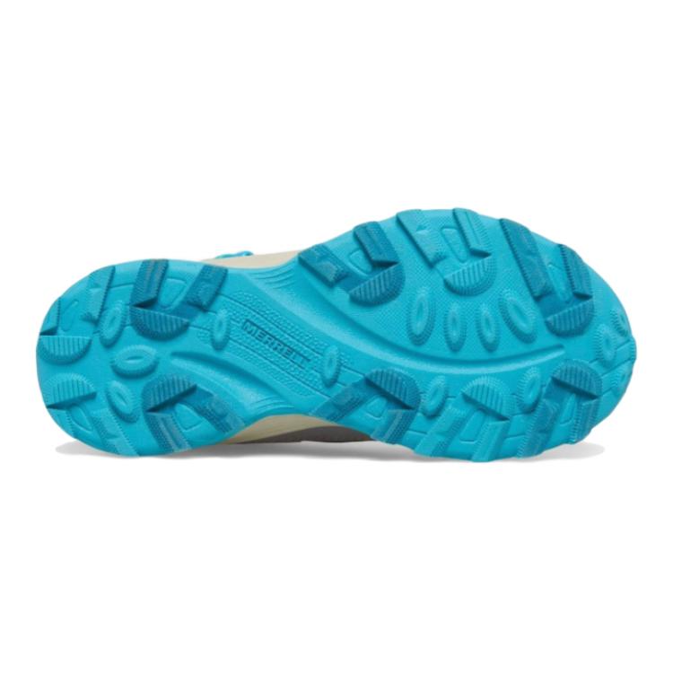 Purchase Merrell Moab Speed Low ZipTrek Big Kid ''Grijs Turquoise Bes'' (Kinderen Grade School) MK167218