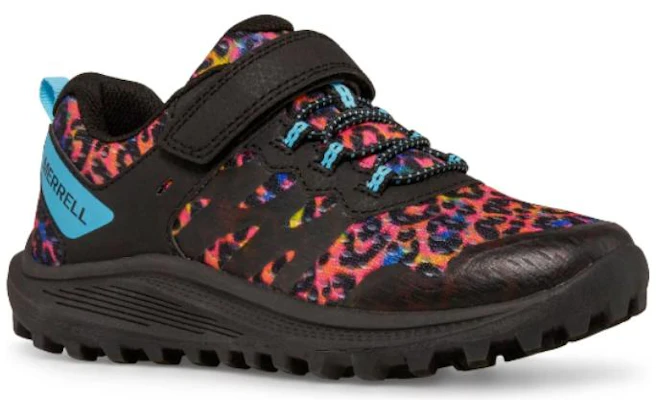 (Grade School) Merrell Nova 3 Kinder ''Regenbogen Leopard''. MK166788 Lookbook (Grade School) Merrell Nova 3 Kinder ''Regenbogen Leopard''. MK166788