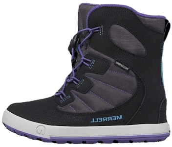 大童Merrell Snow Bank 4.0 黑紫色儿童雪地靴 MK167148 Buy 大童Merrell Snow Bank 4.0 黑紫色儿童雪地靴 MK167148
