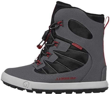 (Grade School) Merrell Snow Bank 4.0 Big Kid 'Grey Black Red' MK267145 Buy (Grade School) Merrell Snow Bank 4.0 Big Kid 'Grey Black Red' MK267145