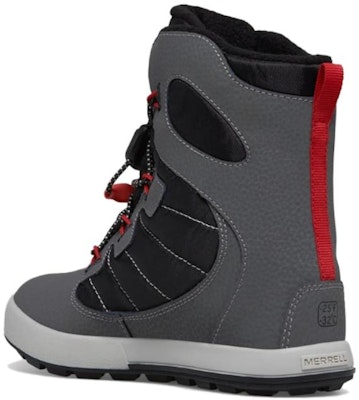 (Grade School) Merrell Snow Bank 4.0 Big Kid 'Grey Black Red' MK267145 Shop (Grade School) Merrell Snow Bank 4.0 Big Kid 'Grey Black Red' MK267145