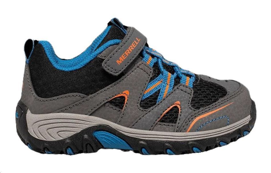 (GS) Merrell Trail Chaser Little Kid 'Grey Black Blue' 圖 2