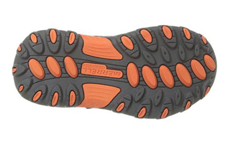 Details for (Grade School) Merrell Trail Chaser Little Kid ''Gunsmoke Oranje'' Kinderschoenen ML260355