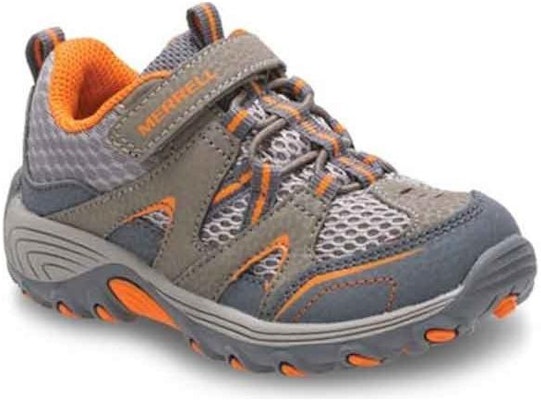 GS メレル トレイルチェイサー キッズ (ガンスモークオレンジ) ML260355 Sizing GS メレル トレイルチェイサー キッズ (ガンスモークオレンジ) ML260355